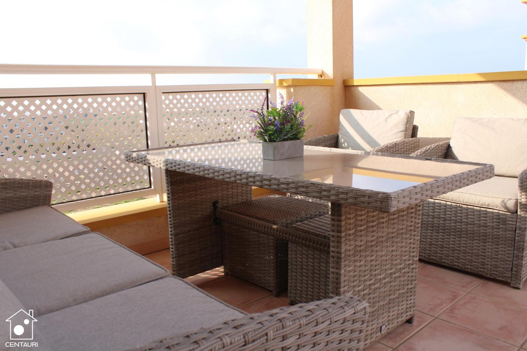Апартаменти Fantastico Atico Chill Out Con Vistas A Мар-де-Крісталь Екстер'єр фото