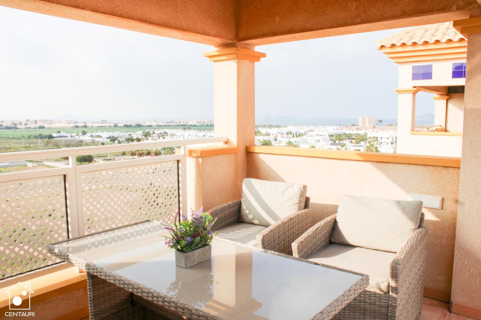 Апартаменти Fantastico Atico Chill Out Con Vistas A Мар-де-Крісталь Екстер'єр фото